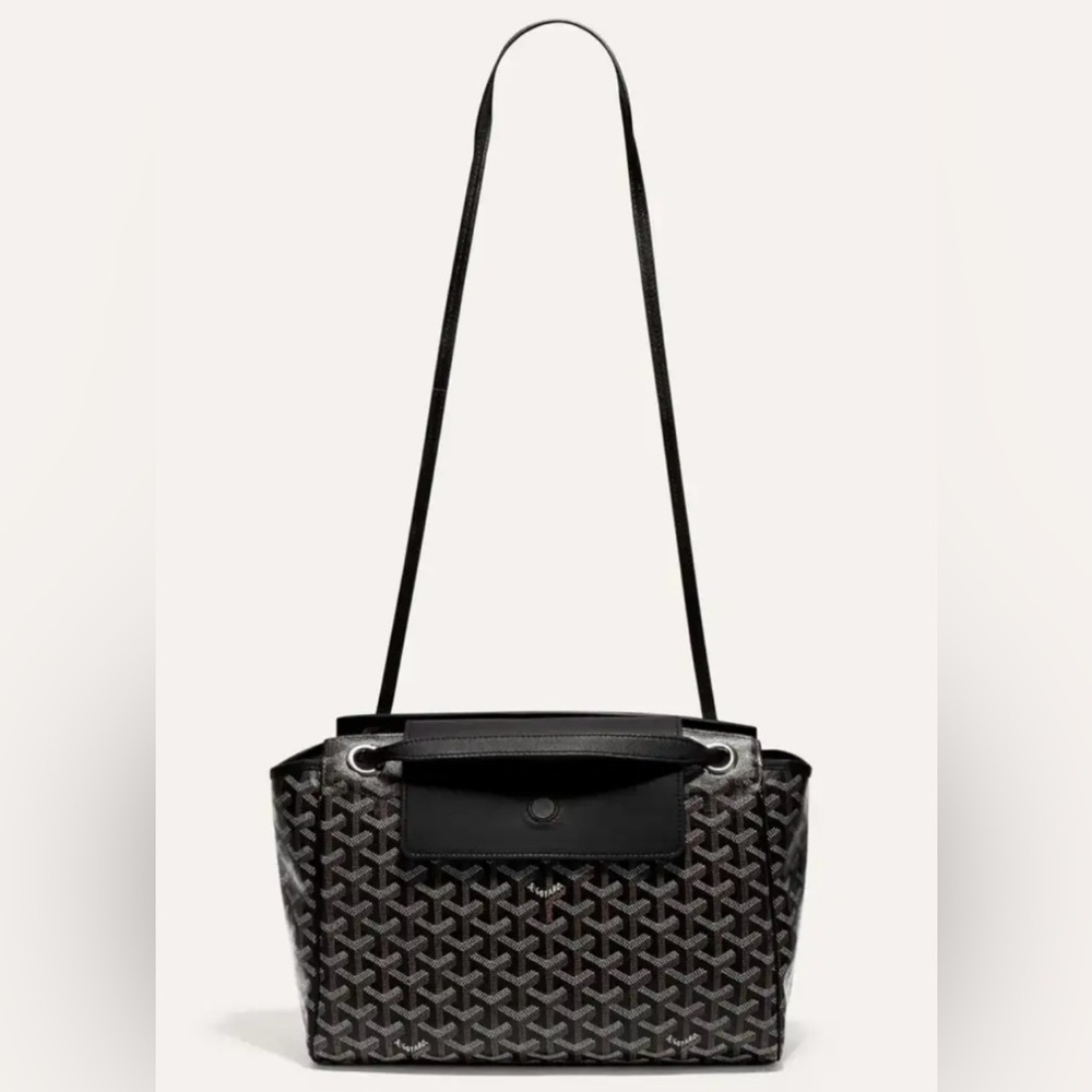 Goyard Rouette Souple Bag PM Noir Women Shoulder Crossbody Bag Good Condition